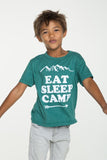 Chaser Eat Sleep Camp Tee, Chaser, Black Friday, Camp, Camp Shirt, Camp Tee, Chaser, Chaser Brand, Chaser Camp Tshirt, Chaser Kids, Chaser Shirt, Chaser TShirt, Cyber Monday, Els PW 5060, Els