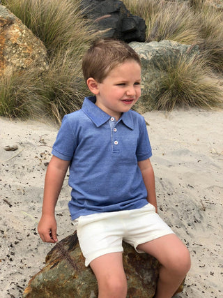 Me & Henry Hugo Twill Shorts in White, Me & Henry, Boys Shorts, cf-size-12-18-months, cf-size-18-24-months, cf-size-2-3y, cf-size-7-8y, cf-type-shorts, cf-vendor-me-&-henry, Me & Henry, Me & 