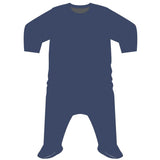 Coccoli Ensign (Navy) Blue Modal Footie with Zipper, Coccoli, CM22, Coccoli, Coccoli Boy Footie, Coccoli Ensign (Navy) Blue, Coccoli Ensign (Navy) Blue Modal Footie with Zipper, Coccoli Footi