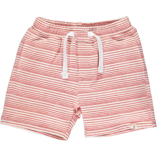 Me & Henry Red/Cream Stripe Bluepeter Sweat Shorts, Me & Henry, Boys Shorts, JAN23, Me & Henry, Me & Henry Red/Cream Stripe Bluepeter Sweat Shorts, Me & Henry Shorts, Me & Henry Sweat Shorts,