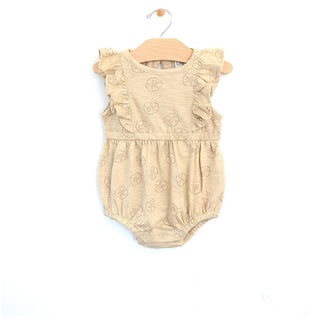 City Mouse Sand Dollars Slub Flutter Bubble Romper, City Mouse, cf-size-9-12-months, cf-type-romper, cf-vendor-city-mouse, City Mouse, city mouse baby clothes, City Mouse Bubble Romper, City 