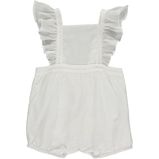 Vignette Emma Romper in White, Vignette, cf-size-3-6-months, cf-size-6-9-months, cf-size-9-12-months, cf-type-bubble-romper, cf-vendor-vignette, CM22, Easter / Spring Dresses, JAN23, Vignette