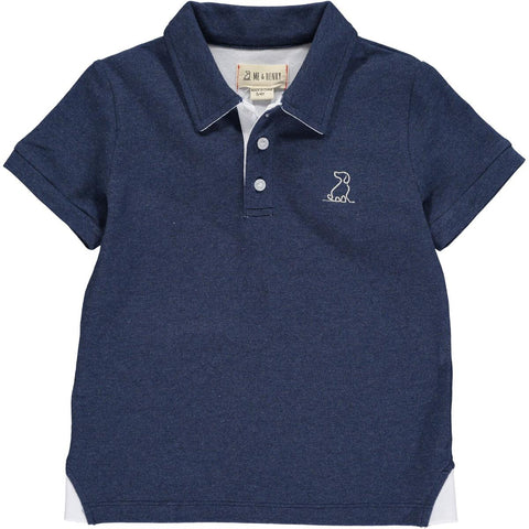 Me & Henry Starboard Pique S/S Polo in Navy, Me & Henry, cf-size-6-7y, cf-type-polo-shirt, cf-vendor-me-&-henry, CM22, JAN23, Me & Henry, Me & Henry Navy, Me & Henry Polo Shirt, Me & Henry SS