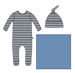 RAGS Essential Newborn Bundle - Quarry Stripe, RAGS, Baby Girl Baby Shower Gift, Baby Shower Gift, Boy Baby Shower Gift, CM22, Gender Neutral, Gender Neutral Baby Gift, Gender Neutral Footie,