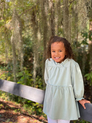 Vignette Hunter Dress - Sage, Vignette, cf-size-2, cf-size-4, cf-size-5, cf-size-6, cf-size-7, cf-type-dresses, cf-vendor-vignette, Dress, JAN23, Vignette, Vignette AW22, Vignette Dress, Vign