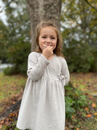 Vignette Solange Dress - Grey Dandelion, Vignette, cf-size-3, cf-size-4, cf-size-5, cf-size-6, cf-size-7, cf-size-8, cf-type-dresses, cf-vendor-vignette, CM22, Dress, Grey Dandelion, JAN23, V