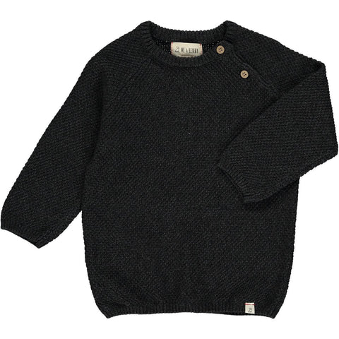 Me & Henry Roan Sweater  - Charcoal, Me & Henry, Boys Clothing, cf-size-5-6y, cf-size-6-7y, cf-size-7-8y, cf-size-8-9y, cf-type-sweater, cf-vendor-me-&-henry, JAN23, Me & Henry, Me & Henry Fa