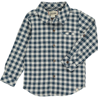 Me & Henry Atwood Woven Shirt - Navy Plaid, Me & Henry, Button Down Shirt, cf-size-6-7y, cf-size-7-8y, cf-size-8-9y, cf-type-shirt, cf-vendor-me-&-henry, CM22, JAN23, Me & Henry, Me & Henry A