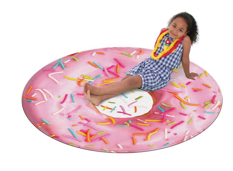 Watchitide Large Round Towel - Donuts, Watchitude, Beach Towel, Donut, Donuts, Large Round Towel, Towel, Watchitide Large Round Towel, Watchitude, Watchitude Towel, Beach Towels - Basically B