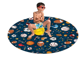 Watchitide Large Round Towel - Sports, Watchitude, Beach Towel, cf-type-beach-towels, cf-vendor-watchitude, Large Round Towel, Sport, Sports, Towel, Watchitide Large Round Towel, Watchitude, 