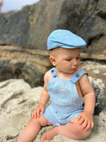 Me & Henry Bowline Shortie Overall in Pale Blue Guaze, Me & Henry, Bowline Shortie Overall, Boys Clothing, cf-size-3-4y, cf-type-romper, cf-vendor-me-&-henry, Infant Boy Clothing, Me & Henry,