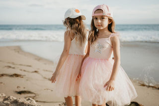 Petite Hailey Frill Tutu Dress - Peach Pink, Petite Hailey, Birthday Girl, Birthday Girl Outfit, cf-size-18-months, cf-type-dresses, cf-vendor-petite-hailey, Daisy Tutu, Frill Tutu Dress, Pea