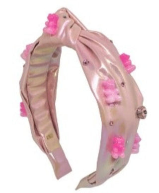 Bari Lynn 3D Pink Gummy Bear Headband, Bari Lynn, Bari Lynn, Bari Lynn Charm Headband, Bari Lynn Gummy Bear, Bari Lynn Headband, Bari Lynn Headbands, Charm Headband, Gummy Bear, Gummy Bear He