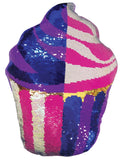 Iscream Cupcake Reversible Sequin Pillow, Iscream, cupcake, Cupcake Pillow, Gifts for Tween, iScream, iscream-shop, Pillow, Reversible Sequin Pillow, Sequin Pillow, Tween, Tween Gifts, Pillow