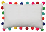 Iscream Happy Pom Pom Embroidered Pillow, Iscream, Cyber Monday, Gifts for Tween, Happy, Icream pillow, iscream, Iscream Happy, Iscream Happy Pillow, iscream pillow, iscream-shop, Pillow, Twe