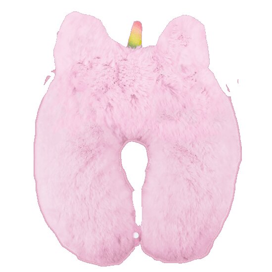 Iscream Unicorn Furry Neck Pillow Basically Bows & Bowties