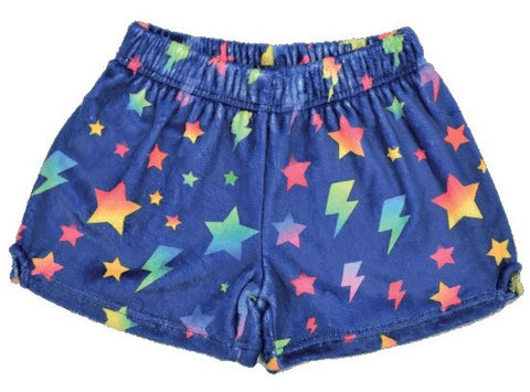 Iscream Stars and Lightning Plush Shorts, Iscream, Cyber Monday, EB Girls, Els PW 5060, Els PW 8258, End of Year, End of Year Sale, Fleece Shorts, Gifts for Tween, Girls Sleep Shorts, iscream