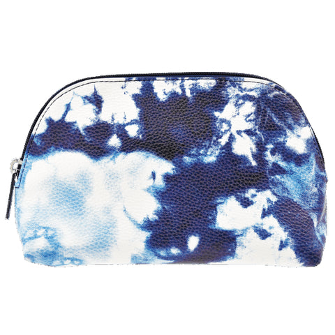 Iscream Blue Tie Dye Small Cosmetic Bag, Iscream, Bag for Camp, Blue Tie Dye, Cyber Monday, Duffel Bag, Gift for Camp, Gifts for Girls, Iscream, Iscream Bag, Iscream Blue Tie Dye, Iscream Blu