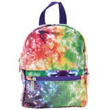 Iscream Rainbow Tie Dye Sequin Mini Backpack, Iscream, backpack, EB Girls, Els PW 5060, Gifts for Girls, Iscream, Iscream Bag, Iscream Rainbow Tie Dye, Iscream Rainbow Tie Dye Sequin Weekende