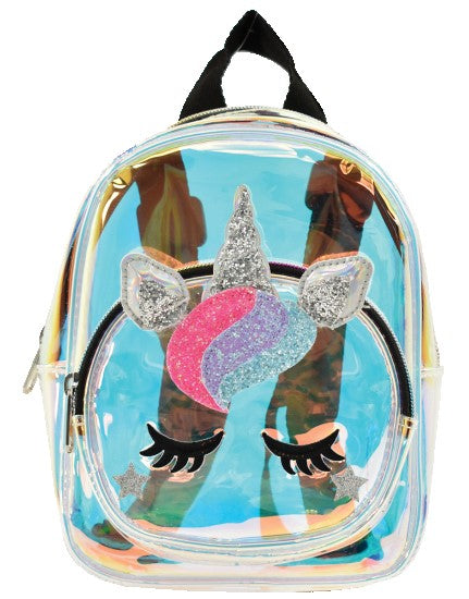 Iscream Mini Unicorn Clear Backpack – Basically Bows & Bowties