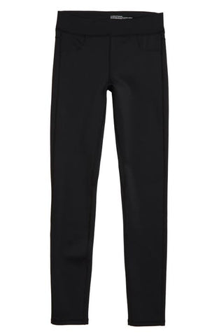 Tractr Girls Black Velvet Jogger Pants (7-14), Tractr, cf-size-12, cf-size-14, cf-size-8, cf-type-pants, cf-vendor-tractr, Pants - Basically Bows & Bowties