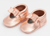 Freshly Picked Rose Gold Bow Flat Mini Sole, Freshly Picked, Freshly Picked, Freshly Picked Bow, Freshly Picked Bow Flat, Freshly Picked Mary Janes, Freshly Picked Mini Sole, Freshly Picked M