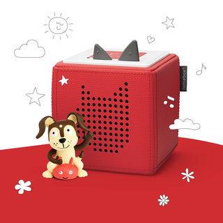 Toniebox Playtime Puppy Starter Set - Red, Tonies, Books, cf-type-toys, cf-vendor-tonies, Starter Set, Storytime, Toniebox, Tonies, Tonies Box, Tonies Starter Pak, Tonies Starter Set, Toys, T