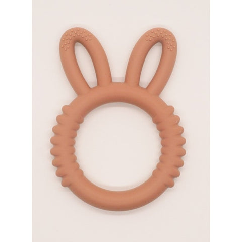Three Hearts Silicone Bunny Teething Ring, Three Hearts, Easter, Easter Basket IDeas, EB Baby, EB Boy, EB Boys, EB Girls, Silicone Bunny Teether, Silicone Teether, Teether, Teething, Teething