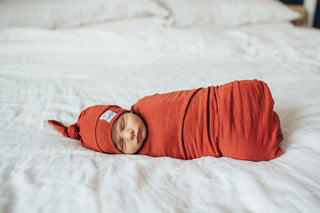 Copper Pearl Rust Knit Swaddle Blanket, Copper Pearl, Copper Pearl, Copper Pearl Rust, Copper Pearl Rust Knit Swaddle Blanket, Copper Pearl Solid Knit Swaddle Blanket, Copper Pearl Solid Rust
