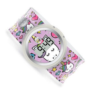 Watchitude Princess Unicorn Digital Slap Watch, Watchitude, Digital Slap Watch, Digital Watch, EB Girls, Princess Unicorn, Slap Watch, Tween Gift, Watch, Watches, Watchitude, Watchitude Digit