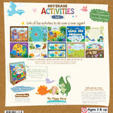 Dry Erase Activities to Go - Dinosaur World, The Piggy Store, Activity Book, Coloring Book, Dry Erase Activities to Go, Dry Erase Activities to Go - Dinosaur World, Dry Erase Activity Book, D