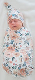 Copper Pearl Autumn Knit Swaddle Blanket, Copper Pearl, Copper Pearl, Copper Pearl Autumn, Copper Pearl Autumn Floral, Copper Pearl Autumn Knit Swaddle Blanket, Copper Pearl Swaddling Blanket