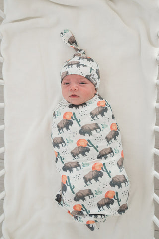 Copper Pearl Bison Knit Swaddle Blanket, Copper Pearl, Copper Pearl, Copper Pearl Bison, Copper Pearl Bison Knit Swaddle Blanket, Copper Pearl Swaddling Blanket, Knit Swaddle Blanket, Swaddli