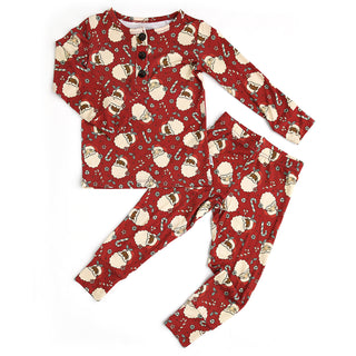 Gigi and Max Kris 2pc Pajama Set, Gigi and Max, 2pc Pajama Set, All Things Holiday, Bamboo Pajama, cf-size-24-months, cf-type-pajama-set, cf-vendor-gigi-and-max, Christmas, Christmas Pajama, 