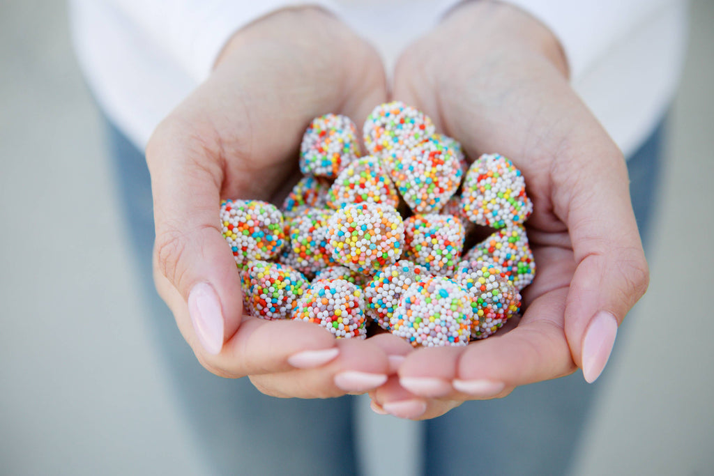 Candy Club Confetti Drops Gummy Candy Basically Bows & Bowties