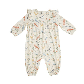 Angel Dear American Birds Ruffle Sleeve Romper, Angel Dear, Angel Dear, Angel Dear American Bird Ruffle Sleeve Romper, Angel Dear American Birds, Angel Dear Fall 2021, Angel Dear Ruffle Rompe