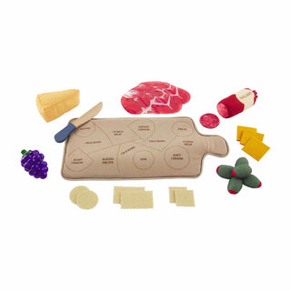 Mud Pie My First Charcuterie Board Plush Set, Mud Pie, Baby Toy, cf-type-plush, cf-vendor-mud-pie, Charcuterie Board, Charcuterie Board Plush Set, EB Baby, JAN23, Mud Pie, Mud Pie Toy, Plush 