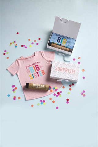 Mud Pie Promoted Sibling Set, Mud Pie, Big Brother, Big Brother Shirt, Big Sister, Big Sister Tee, cf-type-shirts-&-tops, cf-vendor-mud-pie, JAN23, Mud Pie, Mud Pie Sibling, Promoted to Big B