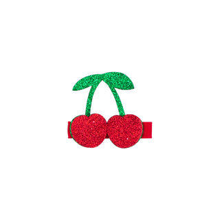 Glitter Fruit on Clippie, Wee Ones, Alligator Clip, Alligator Clip Hair Bow, Clippie, Clippie Hair Bow, CM22, Glitter Fruit on Clippie, Hair Bow, Hair Bow on Clippie, Hair Bows, Pinch Clip, W