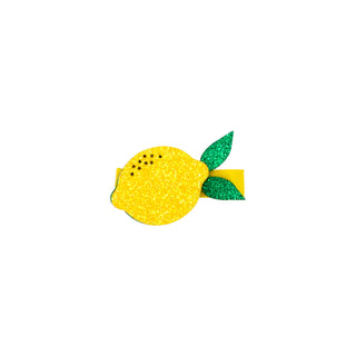 Glitter Fruit on Clippie, Wee Ones, Alligator Clip, Alligator Clip Hair Bow, Clippie, Clippie Hair Bow, CM22, Glitter Fruit on Clippie, Hair Bow, Hair Bow on Clippie, Hair Bows, Pinch Clip, W