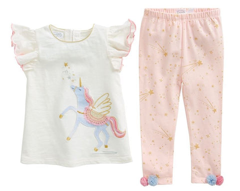 Mud Pie Ballerina Unicorn Tunic & Legging Set, Mud Pie, Els PW 5060, JAN23, Mud Pie, Mud Pie Ballerina Unicorn, Mud Pie Ballerina Unicorn Tunic & Legging Set, Mud Pie Unicorn, Mud Pie Unicorn