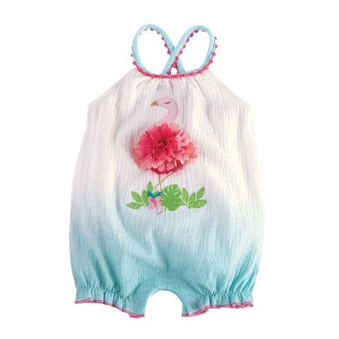 Mud Pie Flamingo Dip Dye Bubble, Mud Pie, Bubble, Bubble Romper, Els PW 5060, Flamingo, Flamingo Bubble, Flamingo Dip Dye Bubble, JAN23, Mud Pie, Mud Pie Bubble, Mud Pie Bubble Romper, Mud Pi