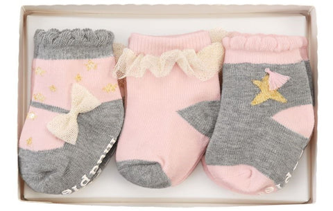 Dream in Glitter Sock Set, Mud Pie, Baby, Baby Shower Gift, Cyber Monday, Els PW 8258, End of Year, End of Year Sale, Girl Baby Shower Gift, Glitter, JAN23, Mud Pie, Mud Pie Baby, Mud Pie Dre