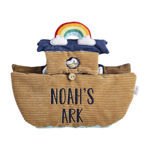 Mud Pie Noah's Ark Plush Set, Mud Pie, JAN23, Mud Pie, Mud Pie Noah's Ark, Noah's ark, Toy - Basically Bows & Bowties
