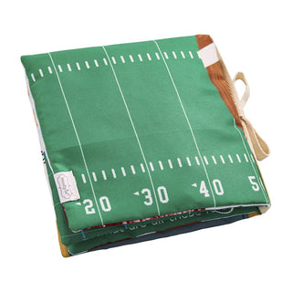 Mud Pie Football with Dad Book, Mud Pie, Baby Book, Baby Toy, Football, JAN23, Mud Pie, Mud Pie Baby Book, Mud Pie Book, Mud Pie Sports Book, Mud Pie Toy, Plush Book, Soft Sports Book, Book -