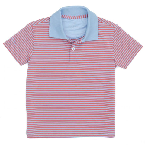 Properly Tied LD Dallas Polo in Freeport Stripe, Properly Tied, cf-size-12-months, cf-type-shirts-&-tops, cf-vendor-properly-tied, CM22, Freeport Stripe, LD Dallas Polo, Little Ducklings, Pol