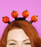 Halloween Jumbo Light Up Pumpkin Headband, Lotsa Lites!, Boo Basket, Halloween, Halloween Headband, Halloween Jumbo Light Up Pumpkin Headband, Halloween Spooky Sale, Headband, Lotsa LITES!, L