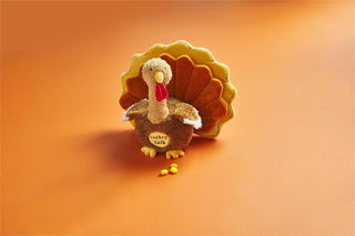 Mud Pie Talking Turkey Plush, Mud Pie, cf-type-stuffed-animals, cf-vendor-mud-pie, JAN23, Mud Pie, Mud Pie Talking Turkey Plush, Mud Pie Thanksgiving, Stuffed Animal, Thanksgiving, Thanksgivi