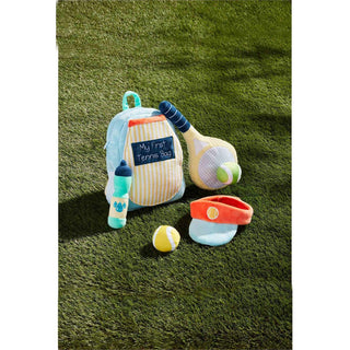 Mud Pie Tennis Plush Set, Mud Pie, Baby Boy Gift, cf-type-toy, cf-vendor-mud-pie, JAN23, Mud Pie, My First Tennis, Plush Sports Sets, Sports, Tennis, Toy - Basically Bows & Bowties