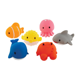 Ocean Friends Bath Toy Squirtie Set, Mud Pie, Bath, Bath Time, Bath Toy, Bathing, Bathtime, cf-type-bathtoy, cf-vendor-mud-pie, CM22, EB Boys, EB Girls, JAN23, Mermaid Bath Toy, Mud Pie, Mud 